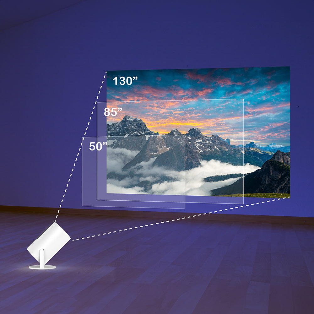 AIWA Smart LED Projector with Remote Control