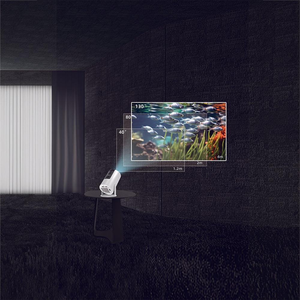 AIWA Smart LED Projector with Remote Control