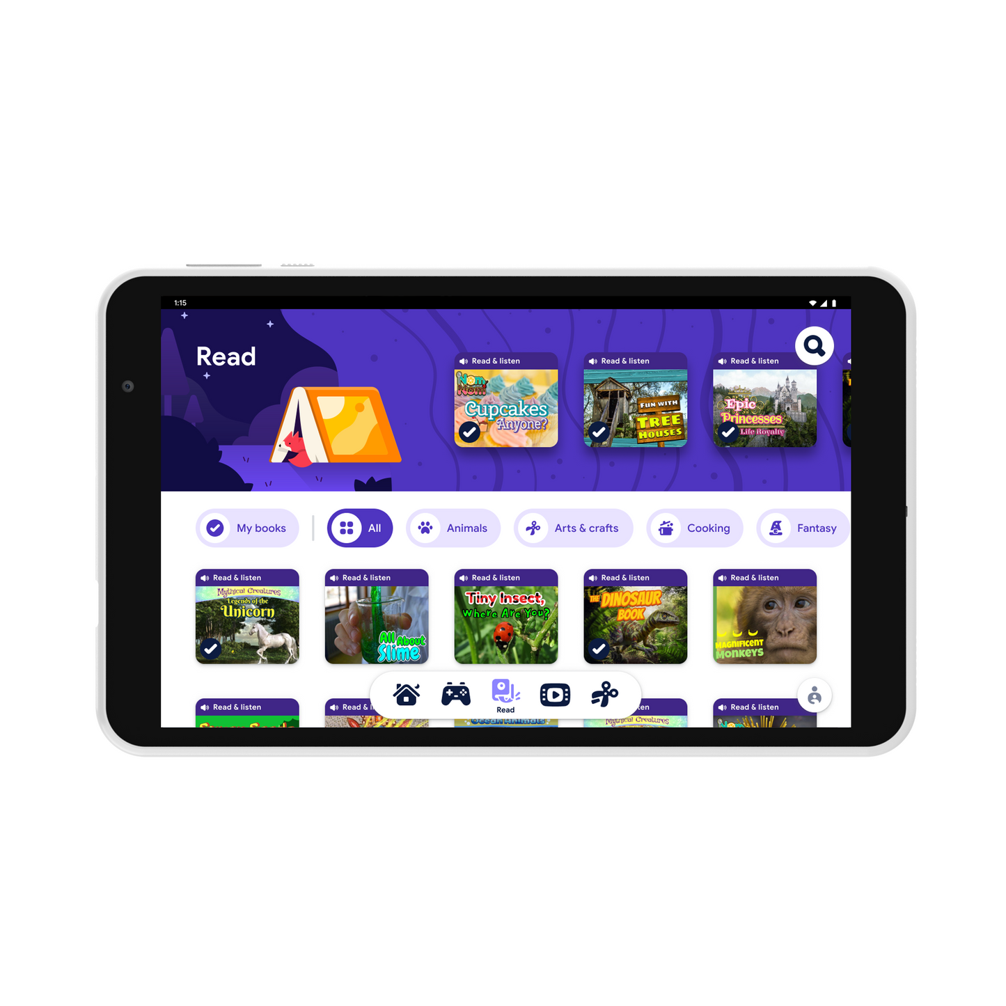 AIWA 8" Wifi Tablet with Stand Case