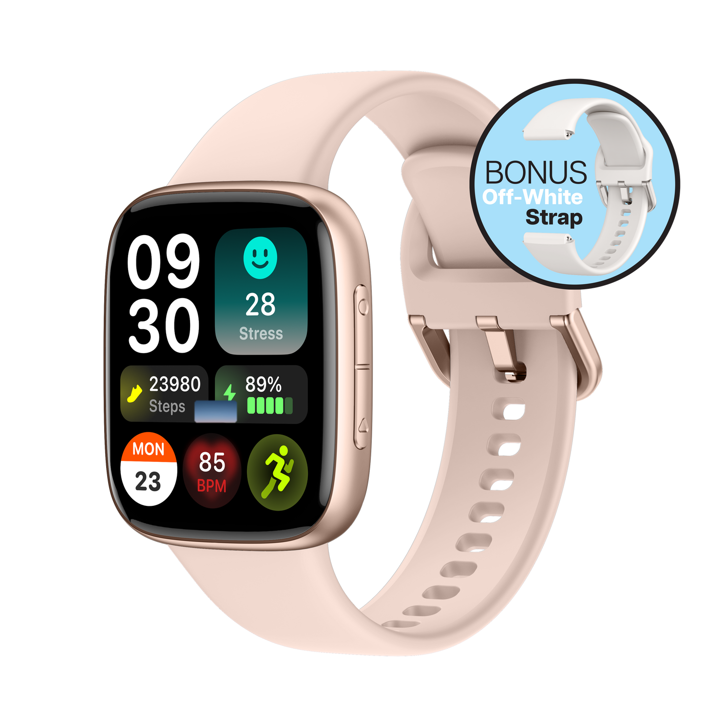 AIWA AMOLED Smart Watch with Bluetooth Calling and Workout Modes