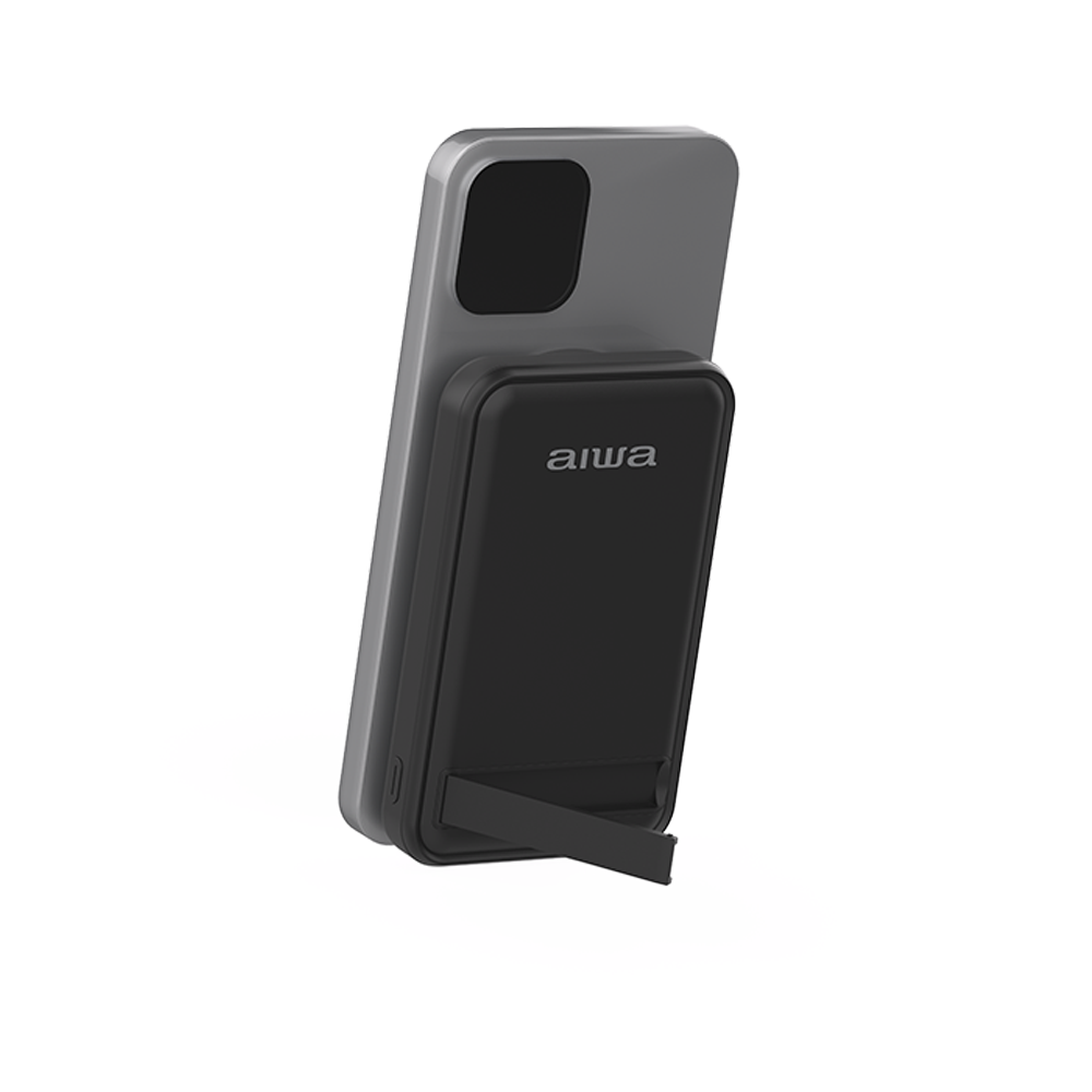 AIWA Magnetic Wireless Power Bank 10000mAh – Portable Fast Charging for Smartphones