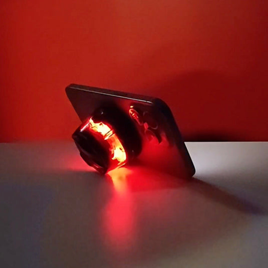 AIWA MagBeats TWS Mini Bluetooth Speaker – Magnetic Suction, RGB Lights, USB-C Charging, Compact Phone Stand