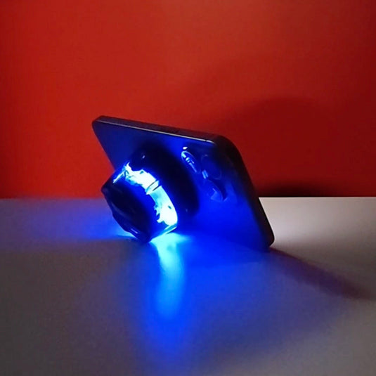 AIWA MagBeats TWS Mini Bluetooth Speaker – Magnetic Suction, RGB Lights, USB-C Charging, Compact Phone Stand
