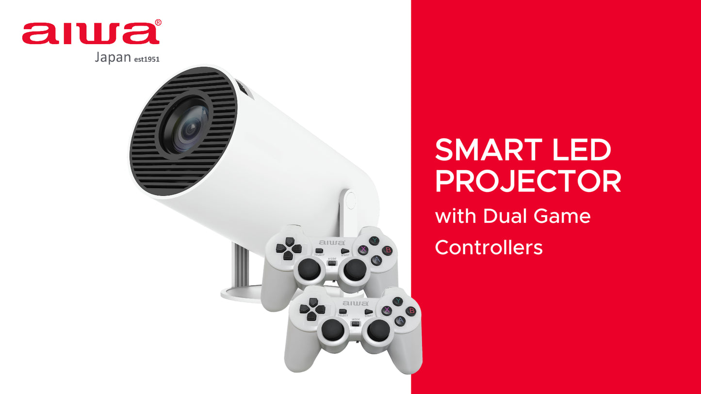 AIWA Game Projector With 2 Controllers