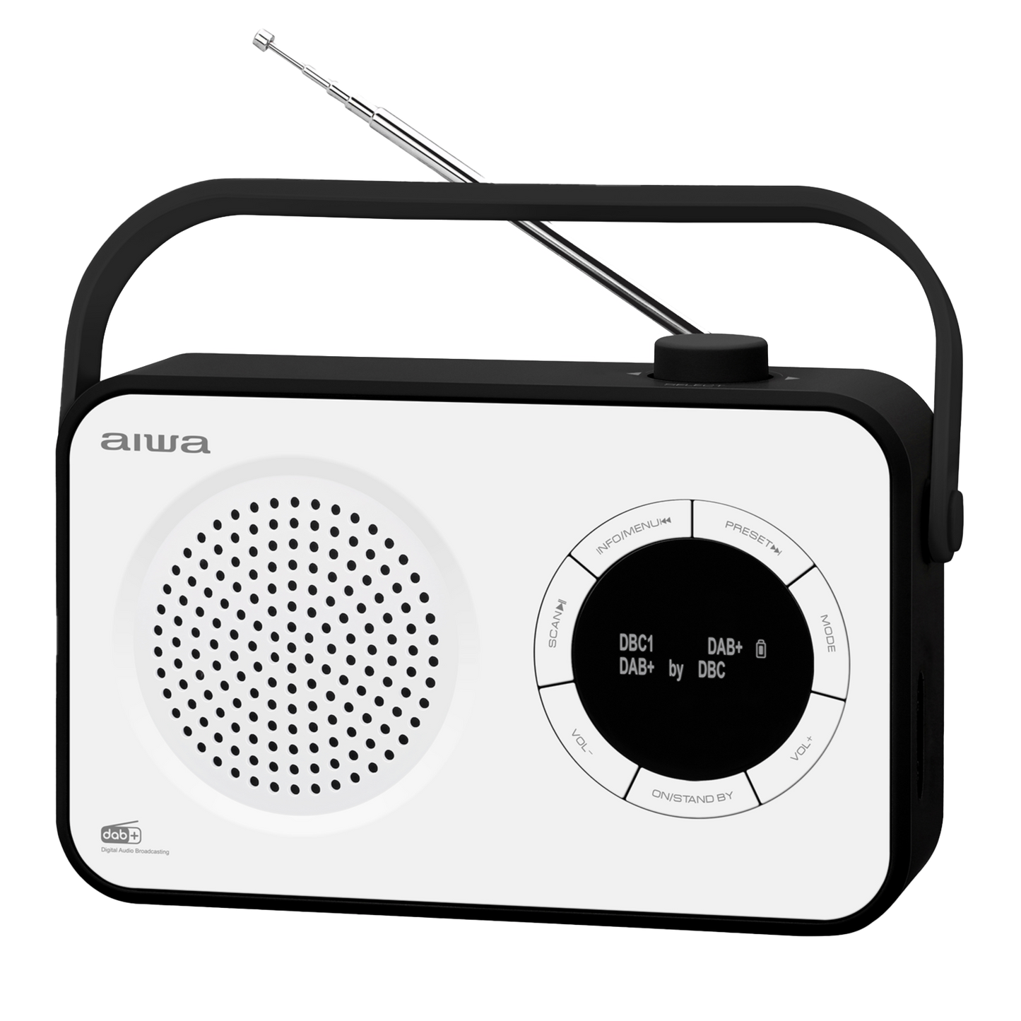 AIWA Portable DAB+ Radio with Bluetooth