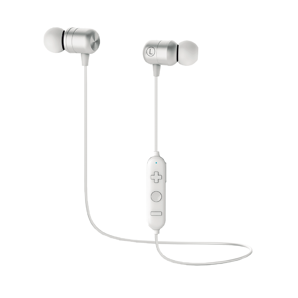AIWA In-Ear Gel Wireless Earphones | AWBT302-WHT