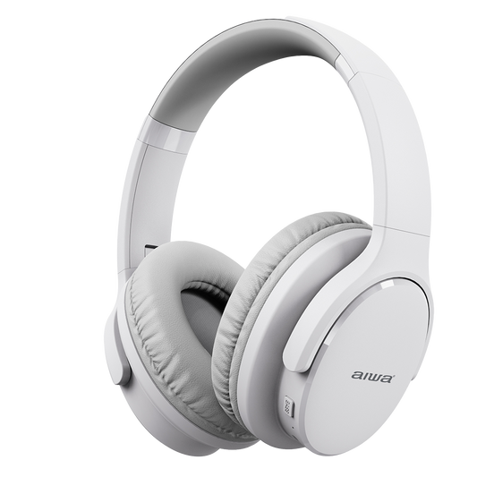 AIWA Over-Ear Wireless Headphones | AWH2H-WHT