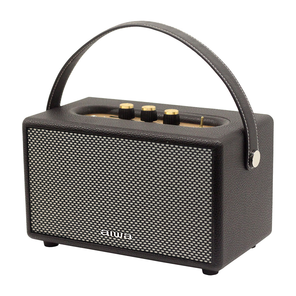 Aiwa RS-X50 Diviner Play 40 Watt Bluetooth Speaker with Remote Control TWS USB Black