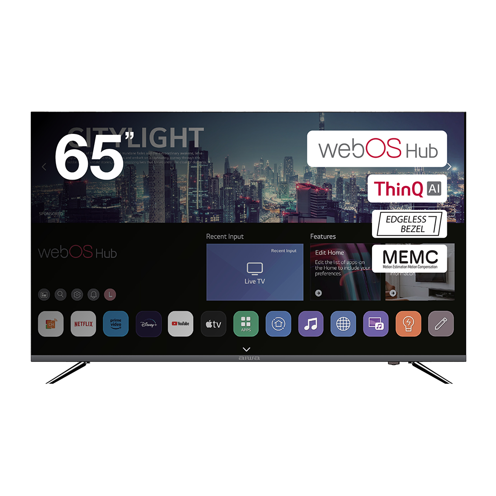 AIWA 65" UHD SMART TV THINQ AI