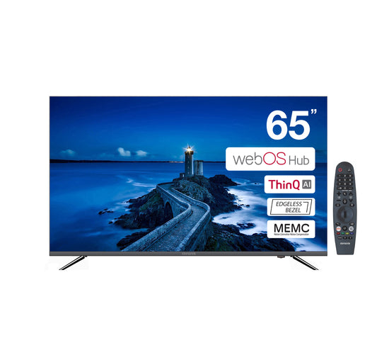 AIWA 65” UHD SMART TV – 4K Ultra HD LED Display with Smart Streaming (AWS650W)