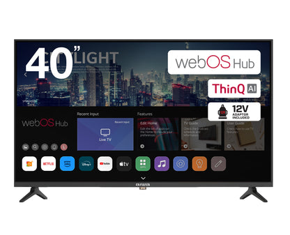 AIWA 40” Smart TV powered by webOS Hub (Model: AWC400W)