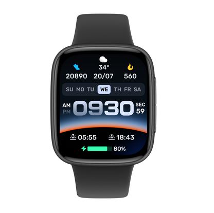 AIWA AMOLED Smart Watch with Bluetooth Calling and Workout Modes