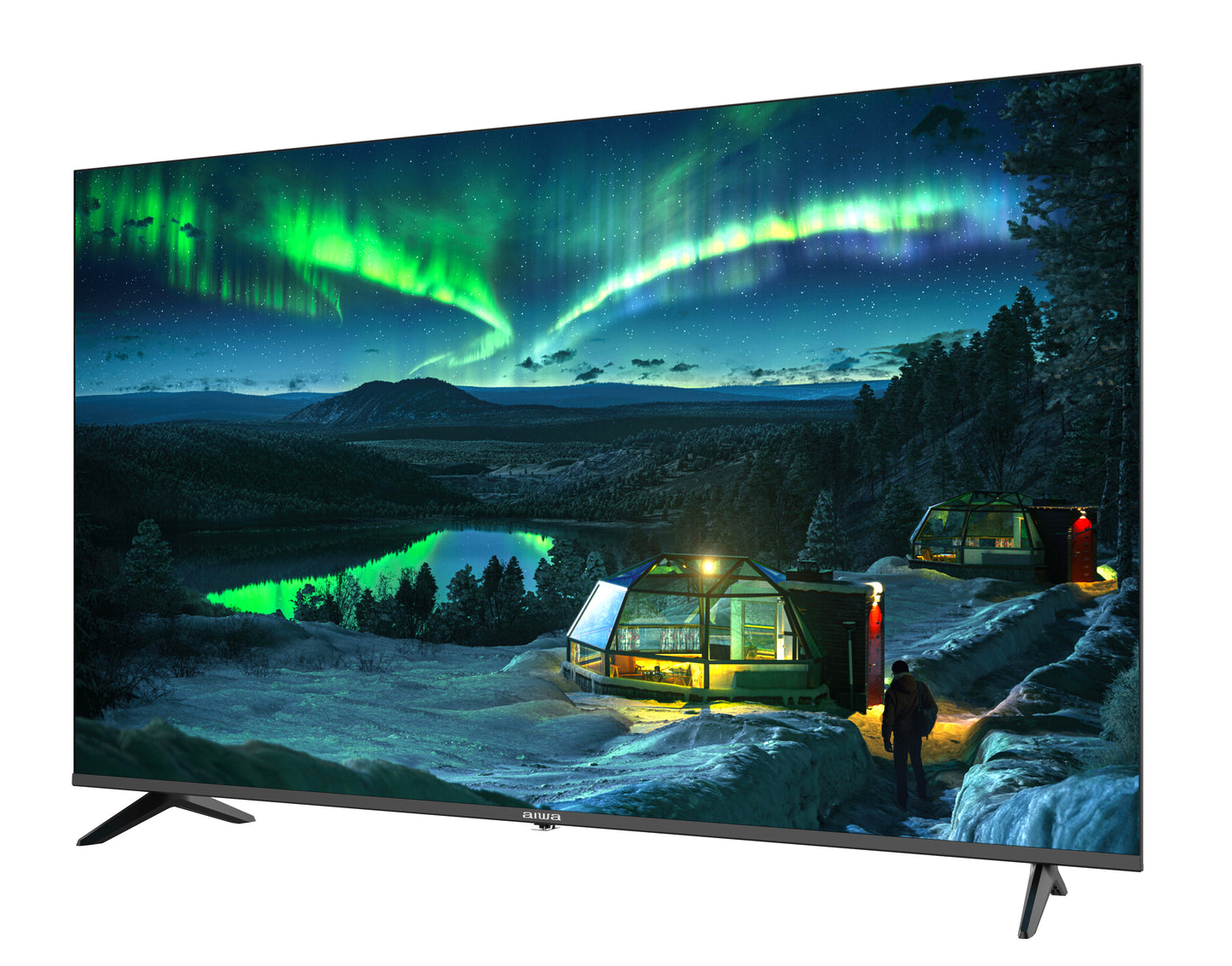 55" 4K UHD Smart LED TV with Whale TV+ and Dolby Audio for Home Entertainment