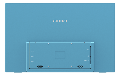 15.6” Touchscreen Portable Monitor - Full HD, Dual Speakers, USB-C & Mini HDMI Ports, Sapphire Blue