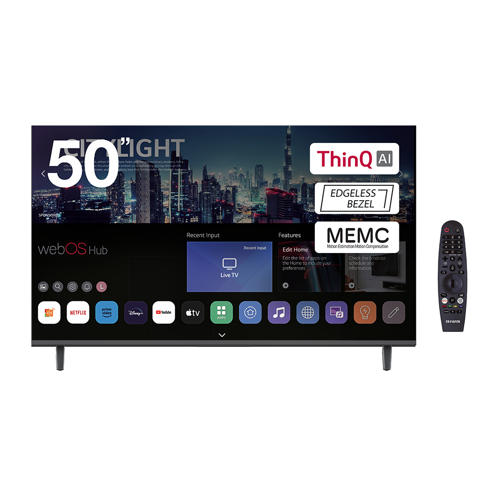 AIWA 50" UHD Smart TV