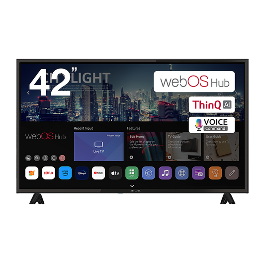 AIWA 42" FHD SMART TV With ThinQ AI and Magic Remote