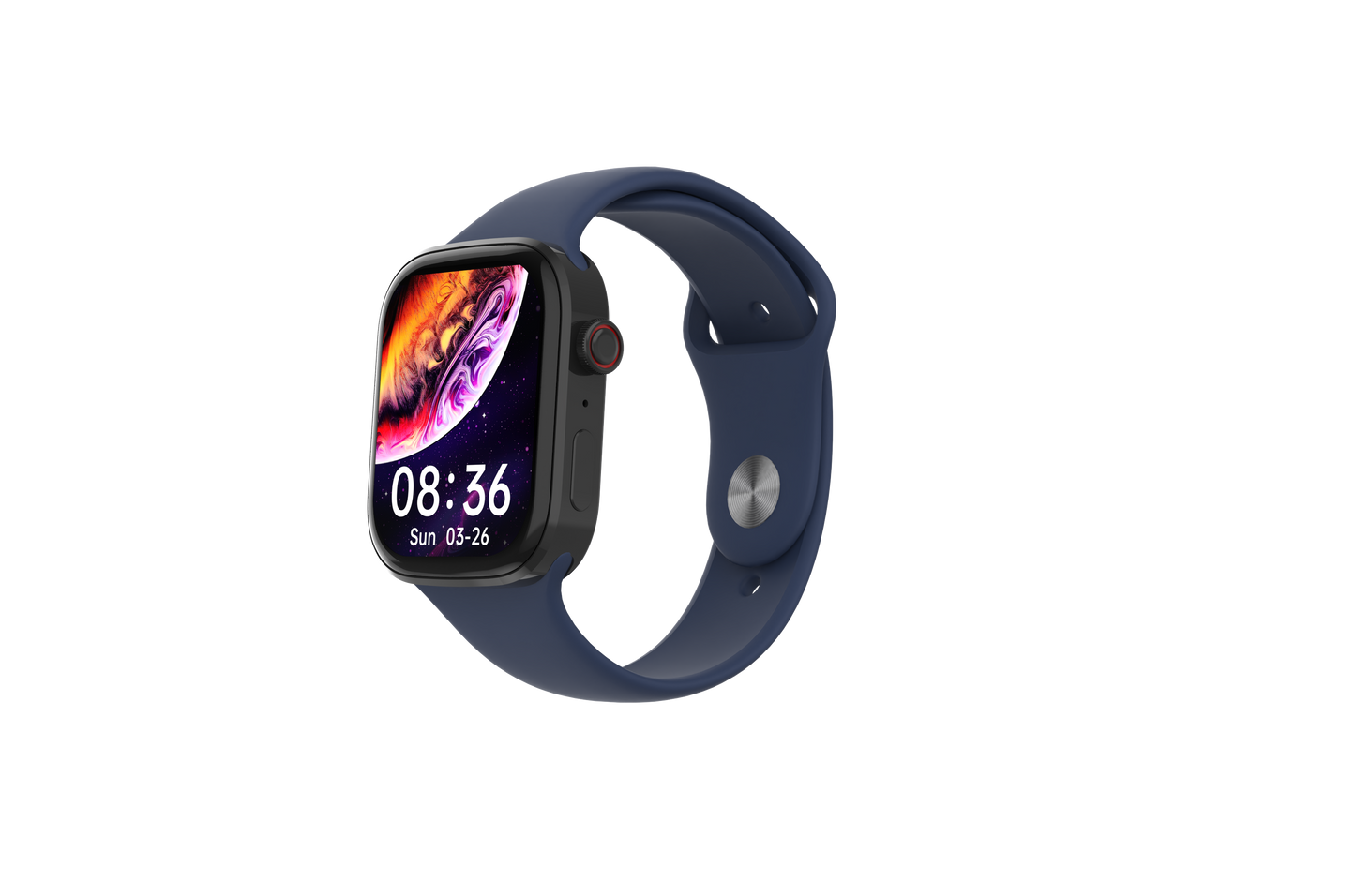 AIWA Active Smartwatch with 1.83” HD Display, Bluetooth, Pulse Monitor & Fitness Tracker (ASA-0025)