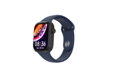 AIWA Active Smartwatch with 1.83” HD Display, Bluetooth, Pulse Monitor & Fitness Tracker (ASA-0025)