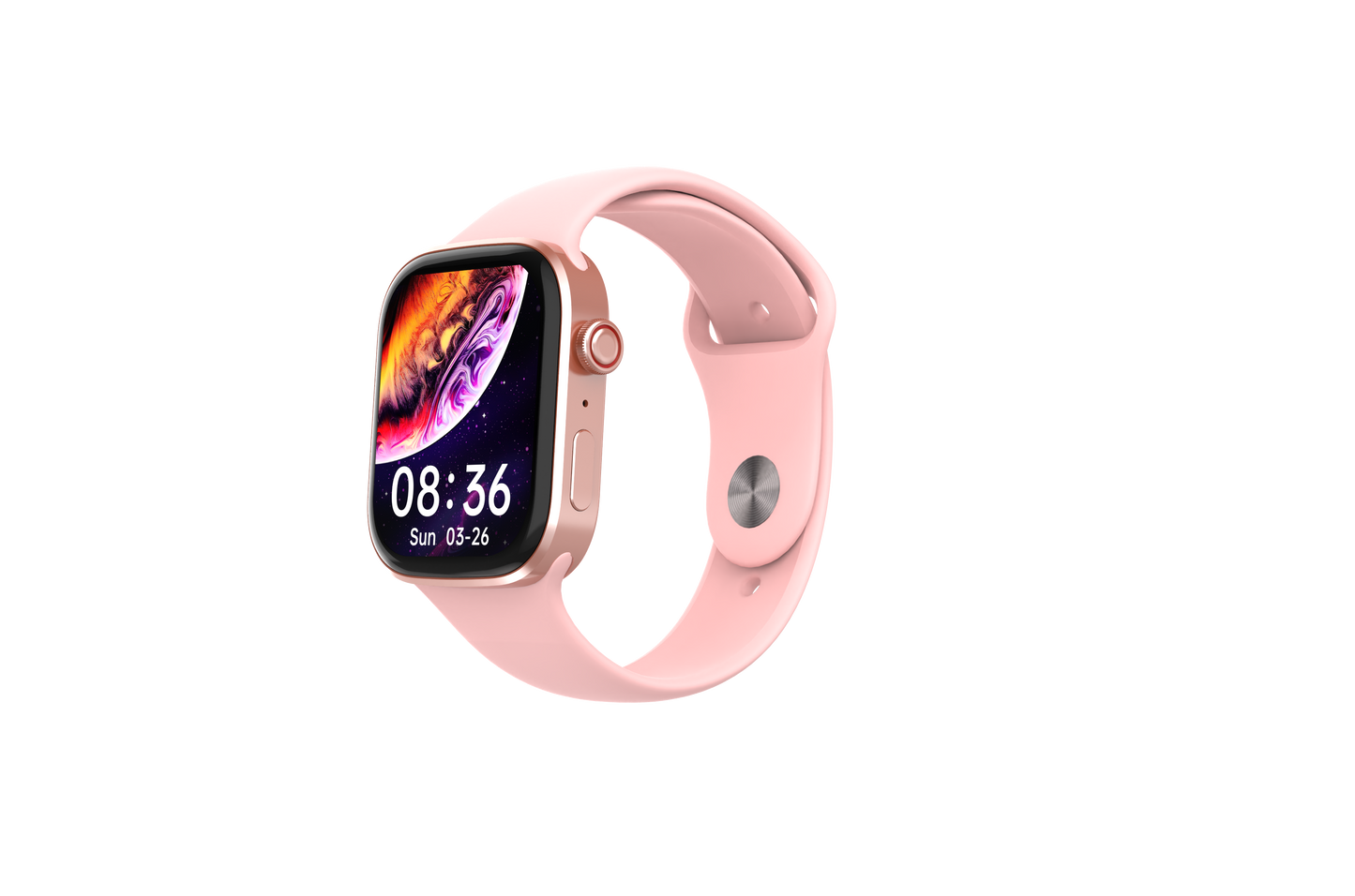 AIWA Active Smartwatch with 1.83” HD Display, Bluetooth, Pulse Monitor & Fitness Tracker (ASA-0025)