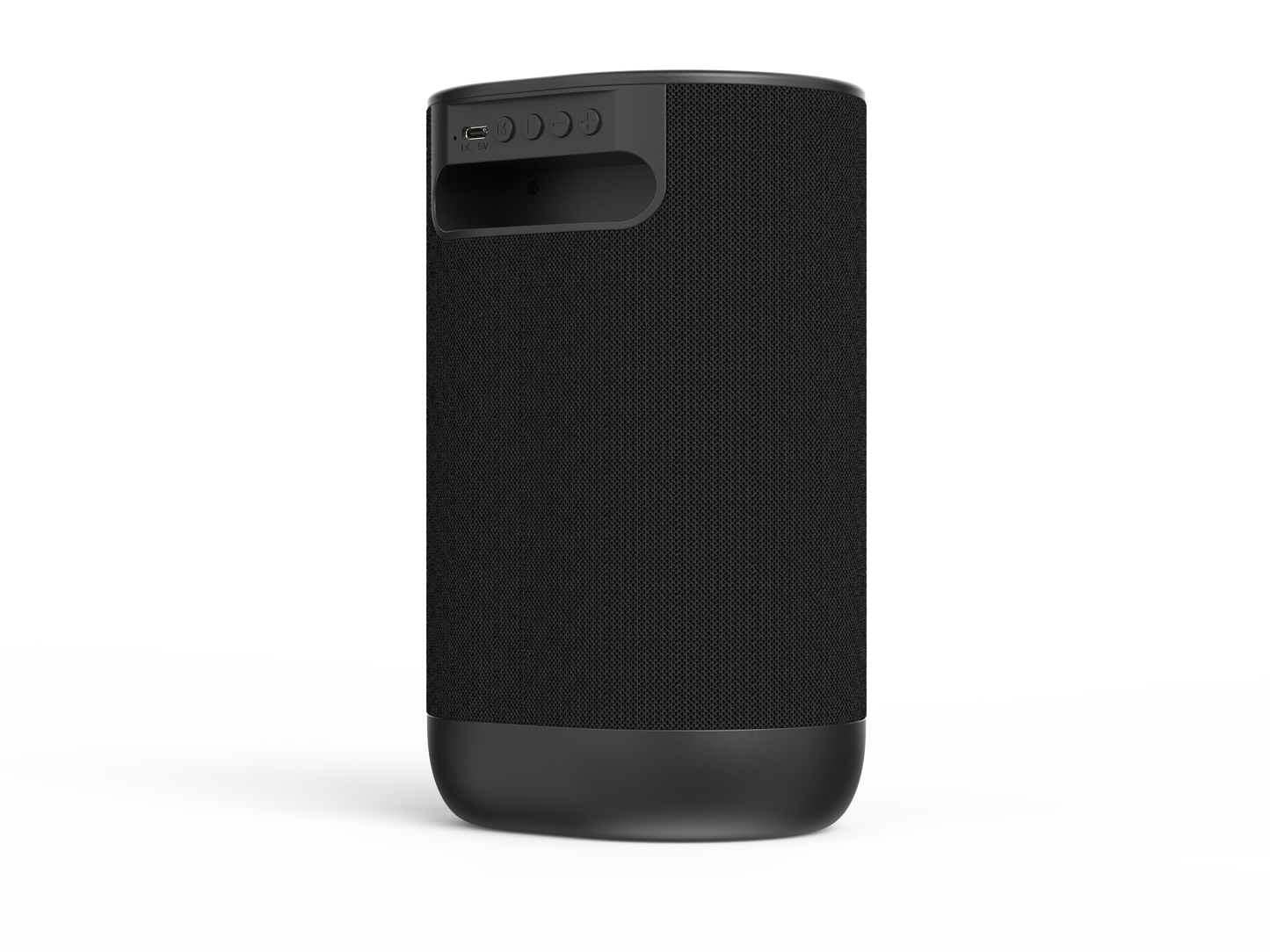 RHYTHM Bluetooth Wireless Speaker with FM Radio, USB-C Rechargeable, Fabric Texture Design – Ideal for Home & Office Audio