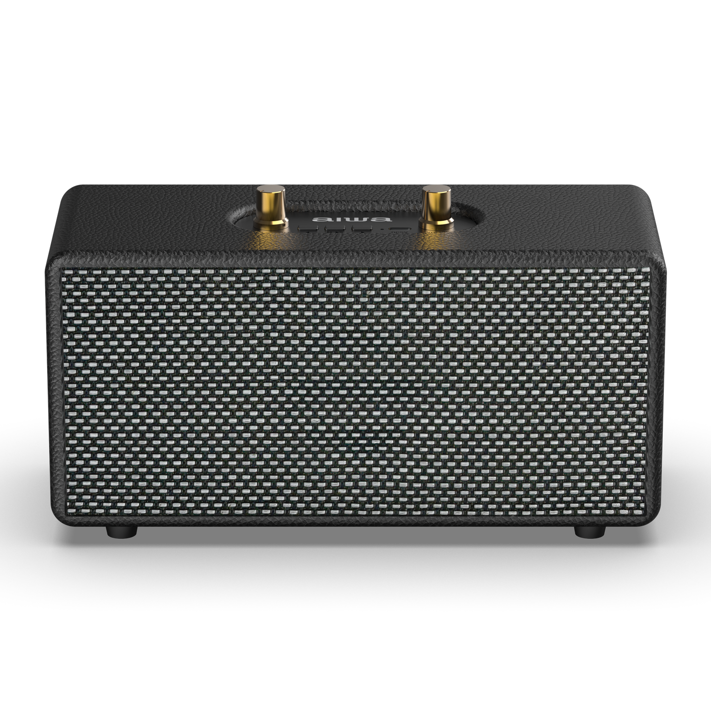 AIWA AMPED Wireless Bluetooth Speaker with Tactile Playback Controls and USB-C Charging