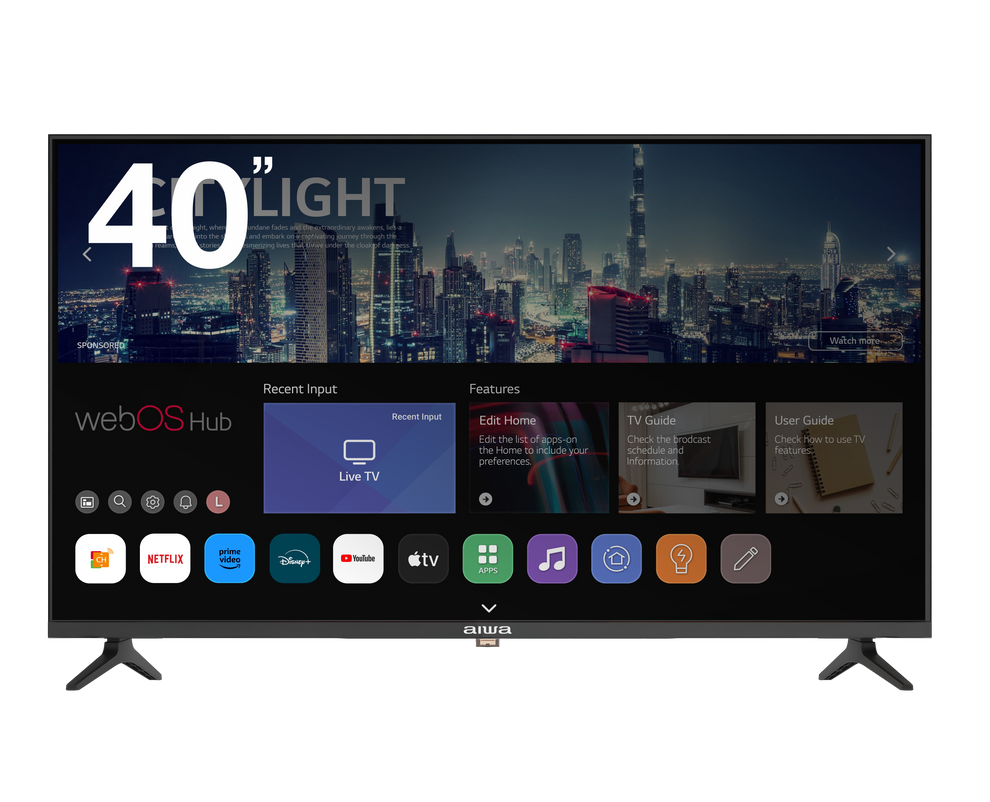 40” Full HD Smart TV with webOS Hub, Netflix & Bluetooth Connectivity ...