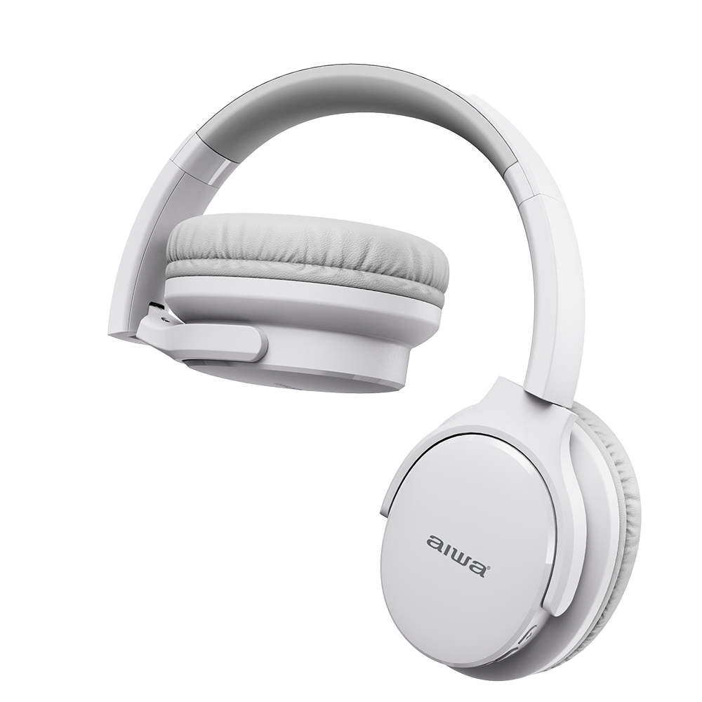 AIWA Over-Ear Wireless Headphones | AWH2H-WHT