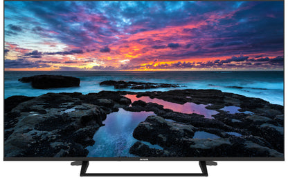 55" QLED 4K UHD Smart TV with Google TV, Dolby Vision Atmos, 120Hz DLG, Edgeless Design and Voice Remote