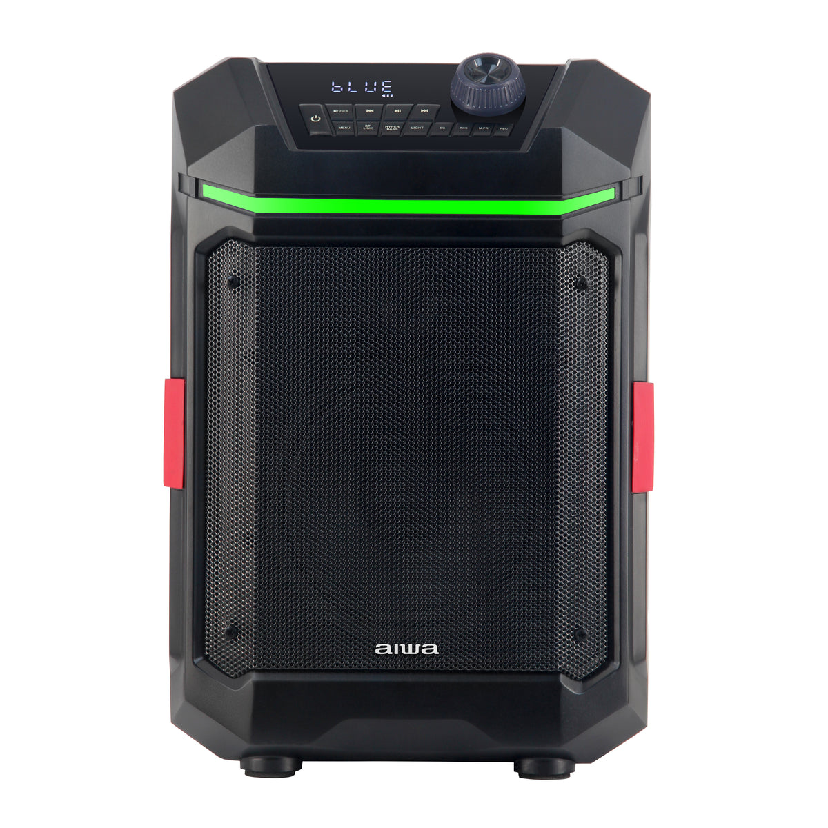 Rugged Party Box Portable Speaker IPX6 Water Resistant Outdoor Party Speaker with LED Lights