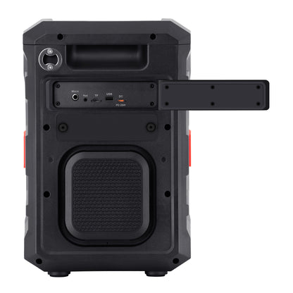 Rugged Party Box Portable Speaker IPX6 Water Resistant Outdoor Party Speaker with LED Lights