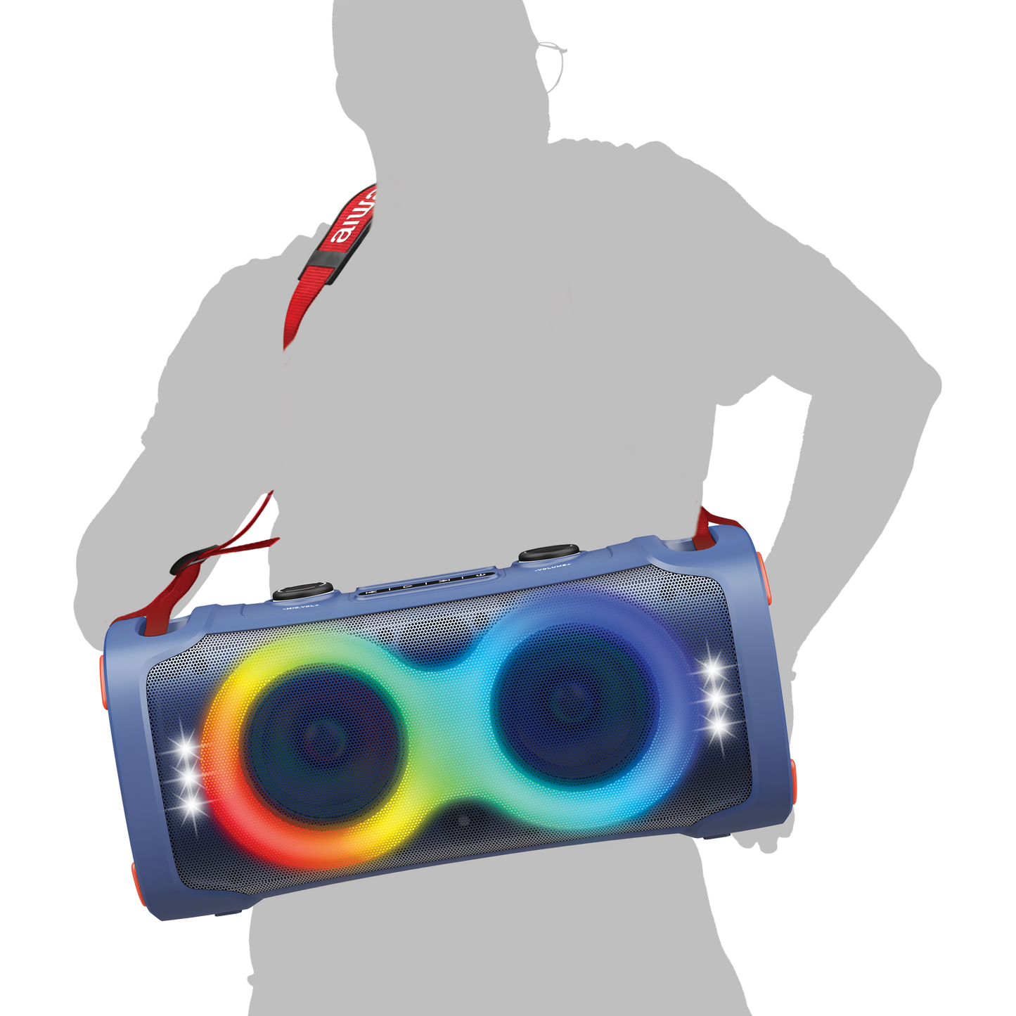 SOUNDTANK 60W Bluetooth Speaker with Lightshow | Rechargeable TWS Wireless Portable Audio System