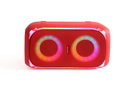 SOUND BOX Bluetooth Speaker with Microphone, LED Lightshow, FM Radio, USB/microSD & TWS Stereo