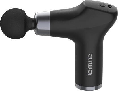 AIWA Regain Portable Massage Gun – USB Rechargeable, 3 Speeds, Compact & Travel-Friendly