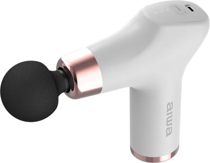 AIWA Regain Portable Massage Gun – USB Rechargeable, 3 Speeds, Compact & Travel-Friendly