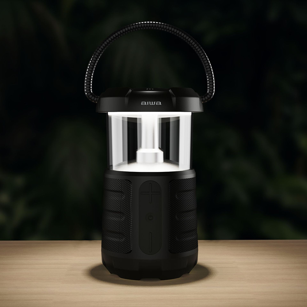 AIWA Camping Lantern with Bluetooth Speaker