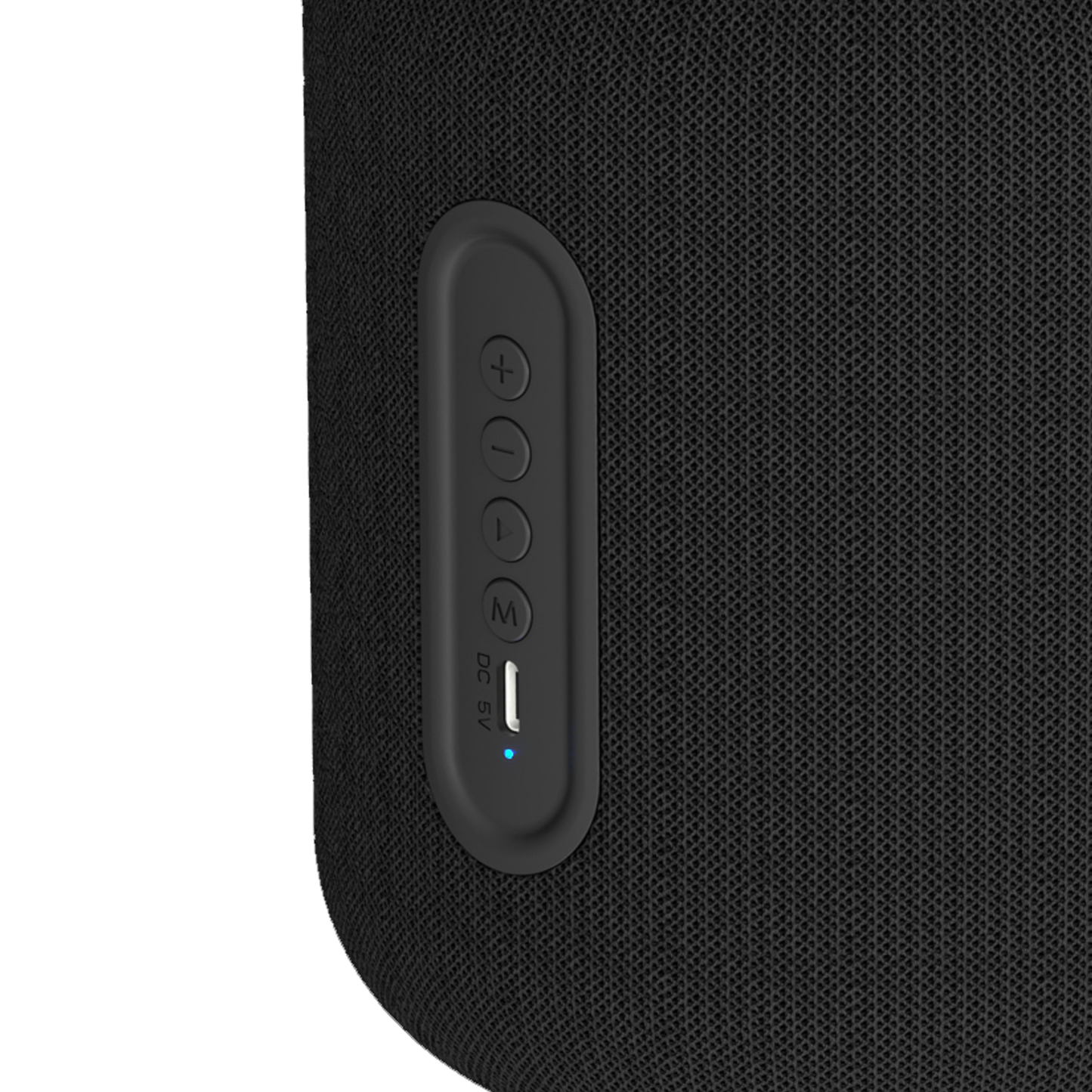 AIWA Radiant LED Wireless Bluetooth Speaker with FM Radio, TWS Stereo Pairing, and USB-C Charging