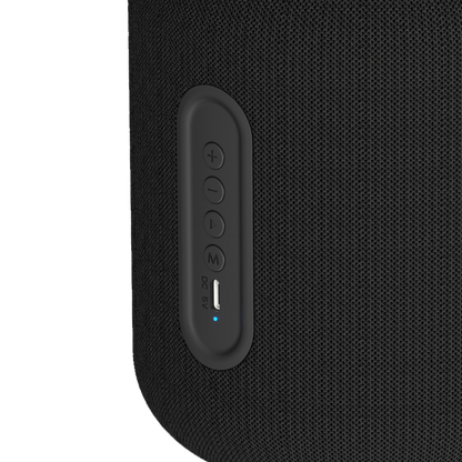 AIWA Radiant LED Wireless Bluetooth Speaker with FM Radio, TWS Stereo Pairing, and USB-C Charging