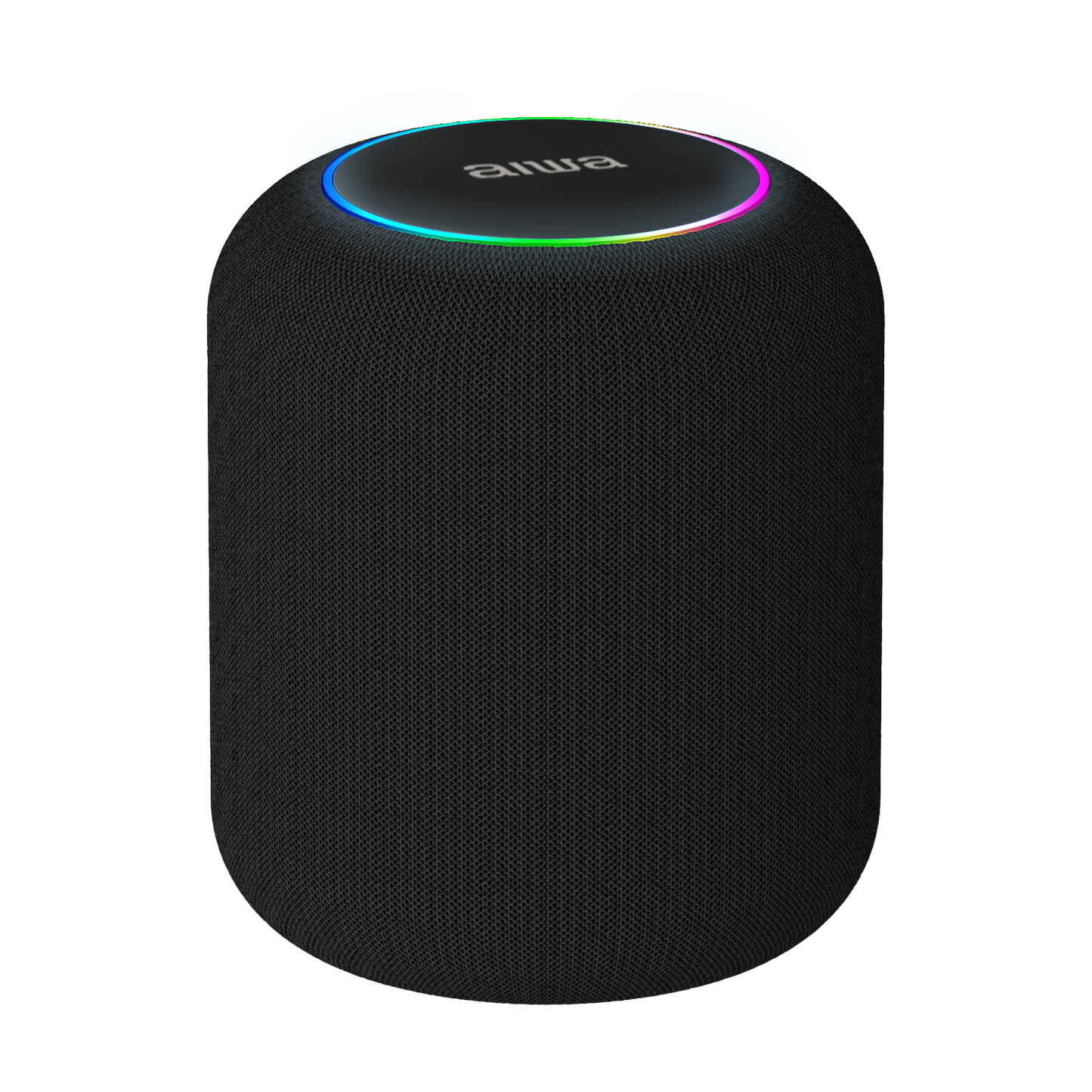 AIWA Radiant LED Wireless Bluetooth Speaker with FM Radio, TWS Stereo Pairing, and USB-C Charging