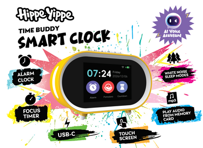 Hippe Yippe Time Buddy Smart Clock for Kids