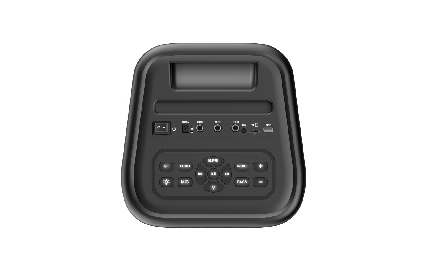 8" Party Blast Bluetooth Speaker | 40W Rechargeable Portable Speaker with LED Lightshow, TWS Stereo & Mic Input