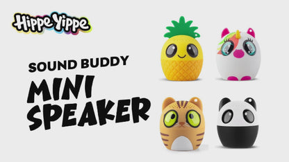 Hippe Yippe Sound Buddy Mini Bluetooth Speaker | Unicorn, Panda, Pineapple & Cat