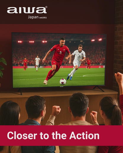 AIWA 65-Inch 4K QLED Smart TV with webOS, Dolby Audio, Voice Control & Magic Remote