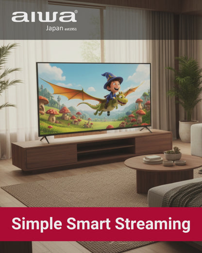 AIWA AWS60DG 60” 4K Ultra HD Google TV Smart TV