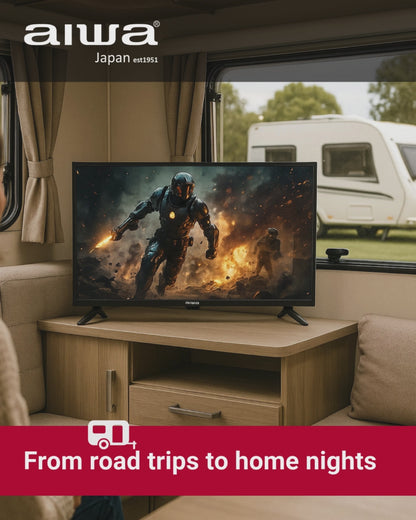 AIWA 40” Full HD Smart TV with webOS Hub, Netflix & Bluetooth Connectivity – Ideal for Living Rooms, Bedrooms & RV Ready (AWC400W)
