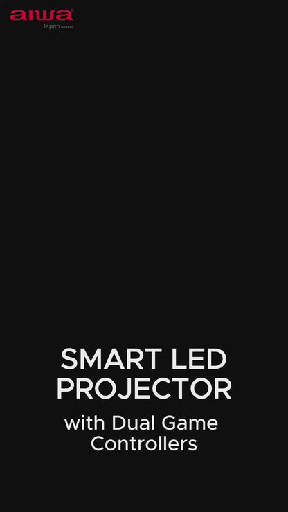AIWA Game Projector With 2 Controllers