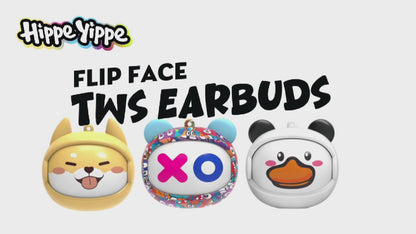 Hippe Yippe Flip Face TWS Earbuds