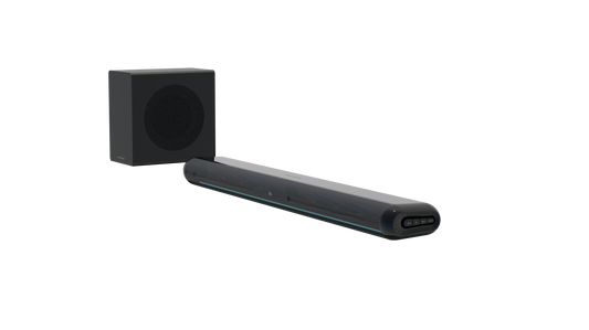 2.1CH Bluetooth Soundbar with Wireless Subwoofer | HDMI ARC, FM Radio, USB & AUX