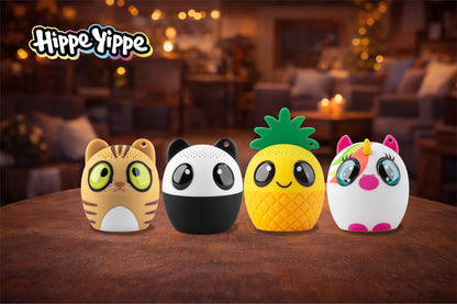 Hippe Yippe Sound Buddy Mini Bluetooth Speaker | Unicorn, Panda, Pineapple & Cat