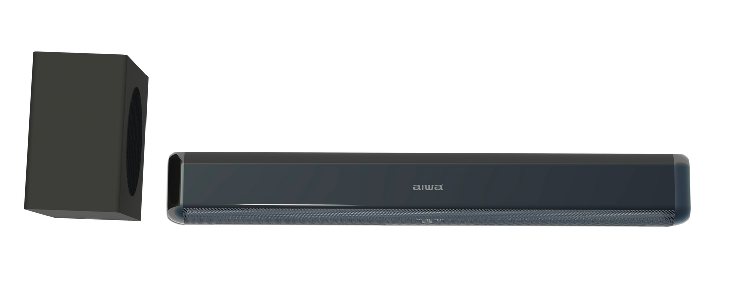 2.1CH Bluetooth Soundbar with Wireless Subwoofer | HDMI ARC, FM Radio, USB & AUX