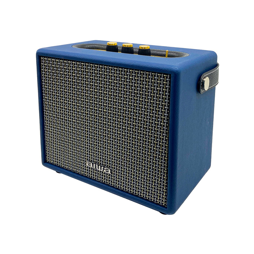 Aiwa RS-X55 Diviner Pro Bluetooth Speaker Portable Bluetooth Speaker with super bass remote control Blue